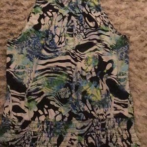 it’s a kind of pattern infused blouse